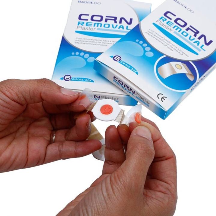 Callus & Wart Foot Corn Plaster | Chicken Eye Corn Remover Pads | Foot Pain Relief & Callus Removal Plaster