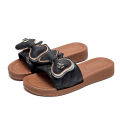 Outsider Popular Beach Shoes Fashionable Trendy Flat Bottom Women's Slippers.