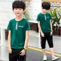 New Summer Boys Clothing Sets Children T-shirt Short Sleeve +Pants Set Two Pieces Set Kids Baby Boys Clothes 2-10 Years.