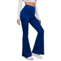 Women's Spring/Summer New High Waist Slimming Long Pants Casual Pants Yoga Pants Sports Running Micro La. 