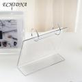 Photo Display Stand Compact Acrylic Flip-up Mini Photo Album Showcase Memories with 34/68 Pockets Perfect Tabletop Picture Display Stand Double-sided Photo Display Stand.