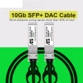 Computer Ethernet 10Gb SFP+ DAC Cable 10G SFP+ Module SFP DAC Cable 1/2/3/5/7M. 