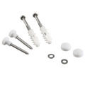 Bathroom Angled Floor Wc Tet Pan Bidet Or Semi Pedestal Fixing Kit Bolts.