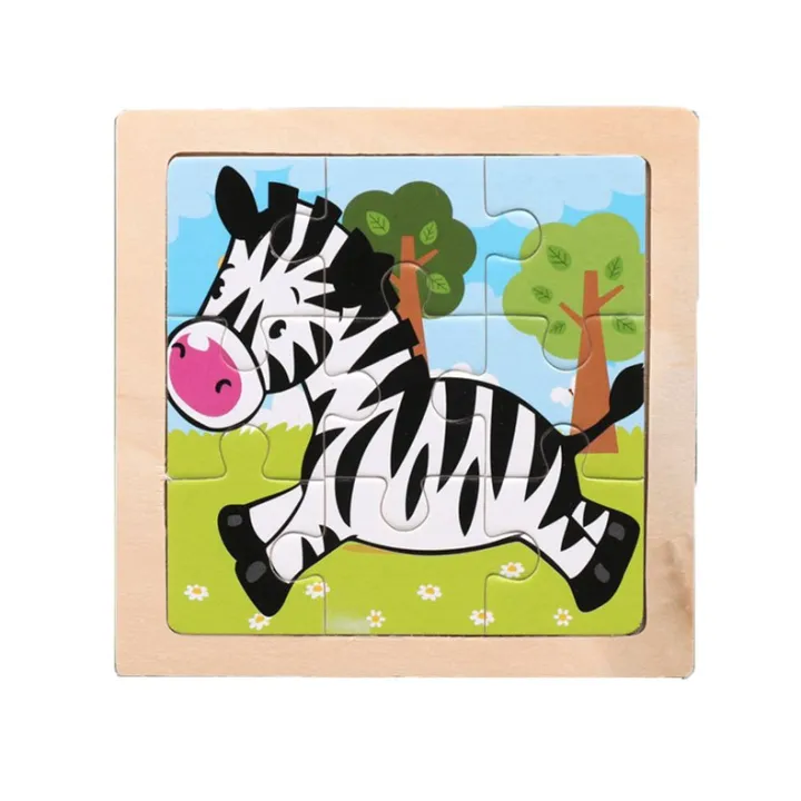 Small%20Puzzle%20Children's%20Puzzle%209%20Pieces%20Of%20Woody%20Forest%20Animal%20Story%20Puzzle%20-%20Image%202