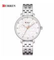 Inspired by CN 9046 Silver/golden Stainless Steel Analog Watch For Women. Watch/Ladies Watch/Wristwatch.. 