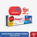 Pepsodent Toothpaste Germi-Check 190g (Free Pepsodent Sensitive Expert). 