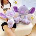 Kawaii Anime Lilo and Stitch Purple Plush Plushie Valentine Cute Soft Pixar Stich Dolls Stuffed Toys for Children Kids Gift. 