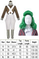 Oompa Cosplay Loompa Kids Costume 2023 Movie Chocolate Disguise Wigs Fantasy Outfits Children Boys Girls Halloween Party Suit.
