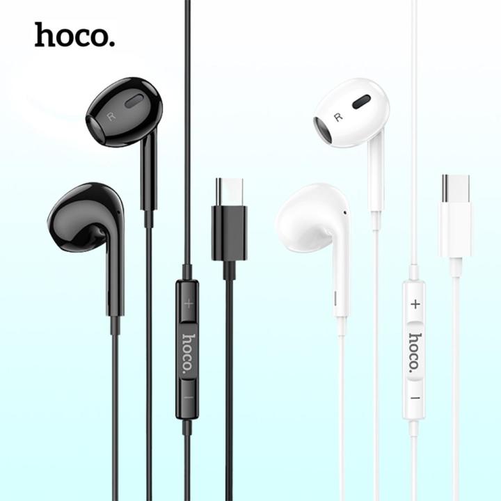 Hoco M1 Max Crystal Type C Earphones with Microphone