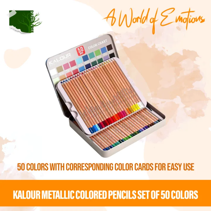 KALOUR%20Metallic%20Colored%20Pencils%20Set%20of%2050%20Colors%20-%20Image%204