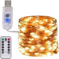 20M Remote Control USB LED String Lights Fairy Lights, Garland Lights with Copper Wire Remote Control Home Party Lighting Decoration Lights. 