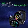 D18 Smart watch Men and Women Smartwatch Blood Pressure Waterproof Digital Watches Sports Fitness Tracker Watch for Android iOS. 