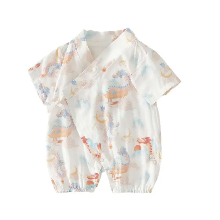 Baby%20jumpsuit,%20gauze,%20summer%20short%20sleeved%20monk%20clothing,%20newborn%20diaper,%20bamboo%20fiber%20baby%20romper,%20outdoor%20clothing%20-%20Image%205