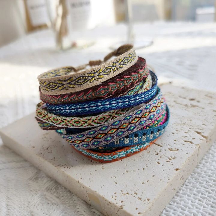 Handwoven%20Colombia%20Bracelet%20Wholesale%20Cloth%20Braided%20Bracelets%20for%20Women%20Men%20Boho%20Hippie%20Uni%20Jewelry%20Adjustable%20Rope%20Pulseras%20-%20Image%205