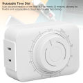 Timer Switch Socket US Plug 125V PC Auto Off Light Timer for Home Appliances for Cameras Laptops. 
