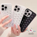 Simple Creative Solid Color Cartoon 3D Keyboard Stress Relief Entertainment Casing Compatible for IPhone 16 11 15 12 13 14 Pro Max 11 13 12 14 15 16 Pro 16 Pro Max Trendy Soft Case.