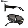 46503 Oversized One Lens Square Goggle Sunglasses Men Women Fashion Shades UV400 Vintage Glasses. 