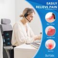Lumbar Support Pillow for Office Chair, Memory Foam Office Chair Back Support,Lower Back Pillow for Car Seat, Back Pain Relief, Back Pillow for Chair with Adjustable Strap.