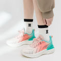 Sneakers, women's soft-soled couples, jump rope shoes, spring and summer, outdoor casual, breathable mesh, fly-woven running shoes, men's sports style.
