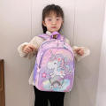 【Best Price Guaranteed】 Unicorn Backpack Lightweight Cartoon Princess School Bag Kids Pink Satchel for Girls Kindergarten School Infantil Escolar. 