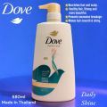 680 ml Dove daily shine Hair care shampoo International Thailand product used for male/ female.