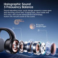 Noise Cancelling Sport Earbuds Air Conduction Earphones on the Machine TWS Bone Conduction Wireless Ear Bluetooth 5.2 Earphones Clip Empty.