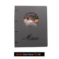 2PCS PU Leather Menu Folder Blank Cover Price List Display Book minghao. 