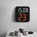 Digital Alarm Clock Bedroom LED Clocks Adjustable Brightness Desk Modern Silent Electronic Desktop Clock LED LED Alarm Clock for Dining Room.