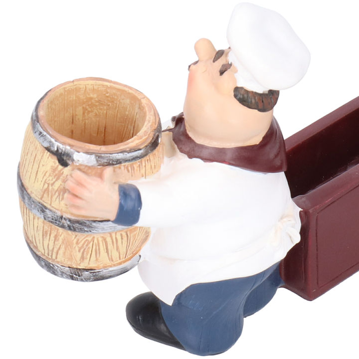 Chef%20Figurine%20Statue%20Toothpick%20Holder%20Cute%20Sculpture%20Rustic%20Retro%20-%20Image%207