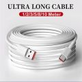 1m/5m/10m Super Long USB Type C Charging Cable Extra Long Extend Charger Wire Cord for Xiaomi Samsung Huawei TypeC Mobile Phone. 