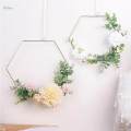 Gold Metal Dream Catcher Dreamcatcher Rings Wreath Macrame Craft Hoops 8cm.