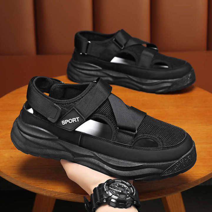 Dongdong%20New%20Summer%20Breathable%20Beach%20Men's%20Baotou%20Sports%20Shoes%20Sandals%20-%20Image%203