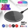 50W Wireless Charger for Xiaomi mi 13 12 Samsung Galaxy Note 10 9 8 s20 s10 s9 iPhone 14 13 12 11 Pro XS Max X 8 Fast Charging.