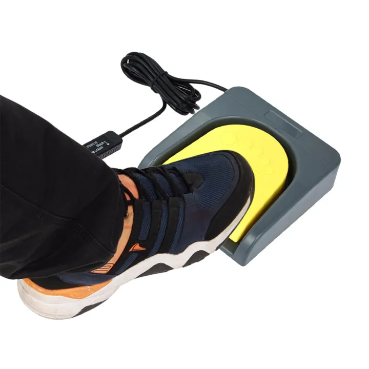 PCsensor%20USB%20Single%20Foot%20Switch%20Control%20One%20Key%20Customized%20Computer%20Keyboard%20Action%20Pedal%20Grey%20with%20Yellow%20-%20Image%203
