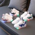 Various Styles Children Led Shoe Boys Girls Lighted Sneakers Glowing Shoe for Kids Soft Soled Breathable Casual Toddler Shoes.