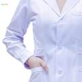 Nurse Work Suit Stylish for Worker Pet Groomer Lightweight Women Scrubs Set Thin White.