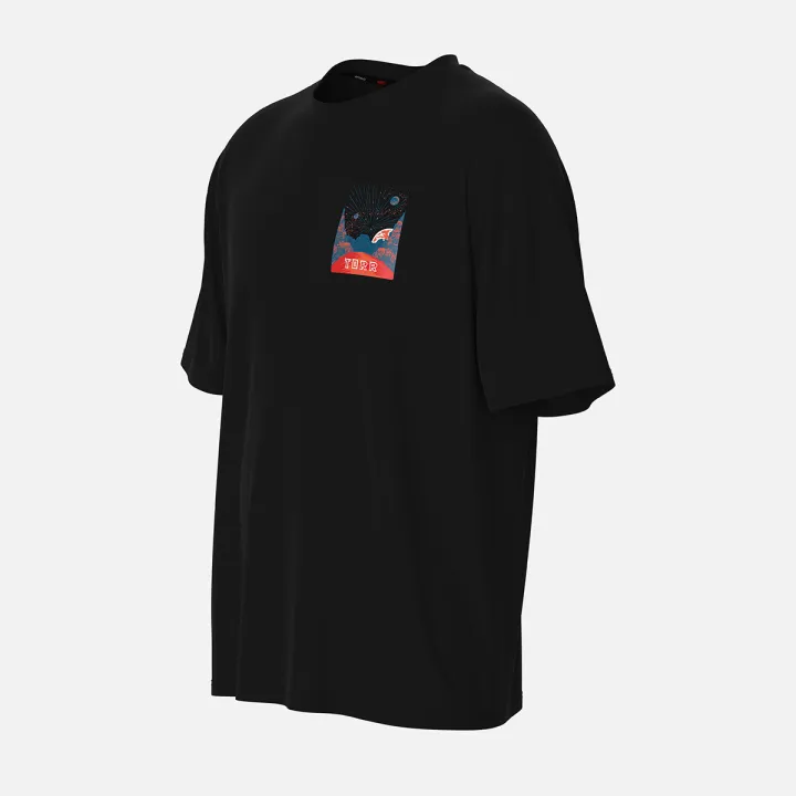 TORR%20Black%20Drop%20Shoulder%20T-shirt%20-%20Image%204