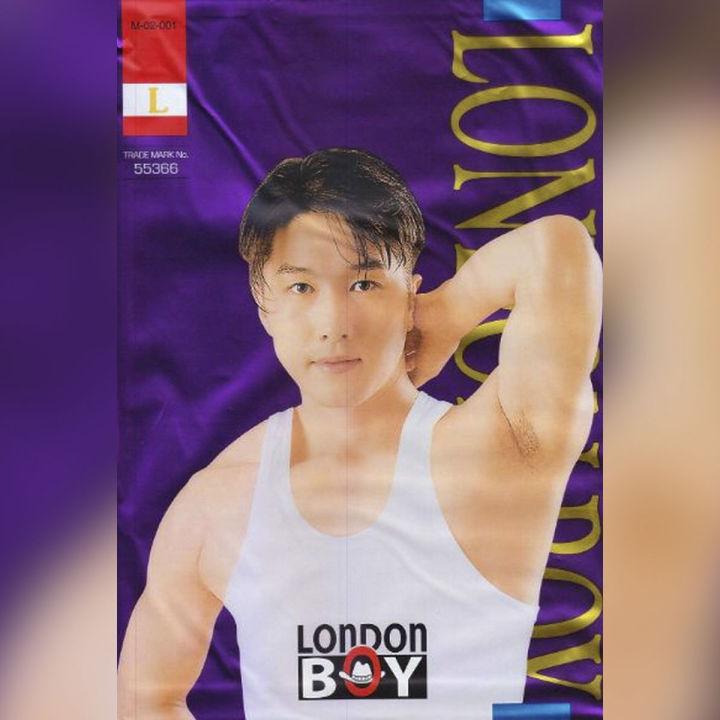 London Boy Men\'s Vest (১০০% অরিজিনাল গ্যারান্টেড) Sandos Ganji Single Pack 100% Cotton Sandos Ganji / Genji White Inner Vest Sleeveless সেন্টু গেঞ্জি