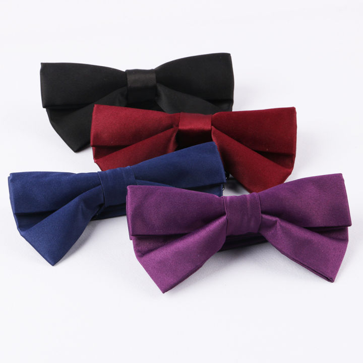 Original Wedding Wedding Groom Groomsman Men's Black Bow Tie Suit Shirt Bow