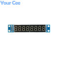 MAX7219 8 Digit Led Digital Tube Display Control Module For Arduino 3.3V 5V Microcontroller Serial Driver 7 Segment. 