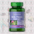 Puritan's Pride Milk Thistle Extract – 1000 mg – 180 Rapid Release Softgels – with Silymarin – for Liver Health & Detoxification. 