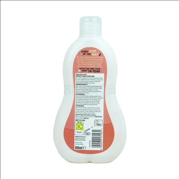 ASDA%20Little%20Angels%20Baby%20Bubble%20Bath%20&%20Wash%20500ml%20-%20Image%202