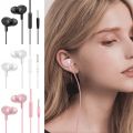 1PC 3.5mm Wired Earphones Universal In-ear Headphones Portable Subwoofer Stereo Sports Earphone With Mic Noise Cancelling Earbud. 