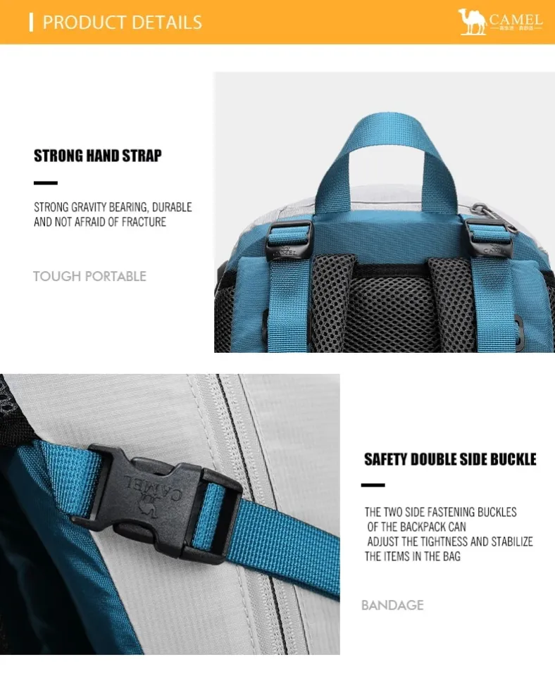 GOLDEN CAMEL 40L Waterproof Backpacks Men Women Climbing Bag for