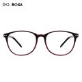 OQ BOGA 3 Colors Fashion Anti Blue Light Radiation Computer Glasses Women Men Eye Protection Plastic Oval Frame Eyewear.
