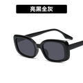 Europe and the United States small face sunglasses small box white square street shooting Korean wave new sunglasses.. 