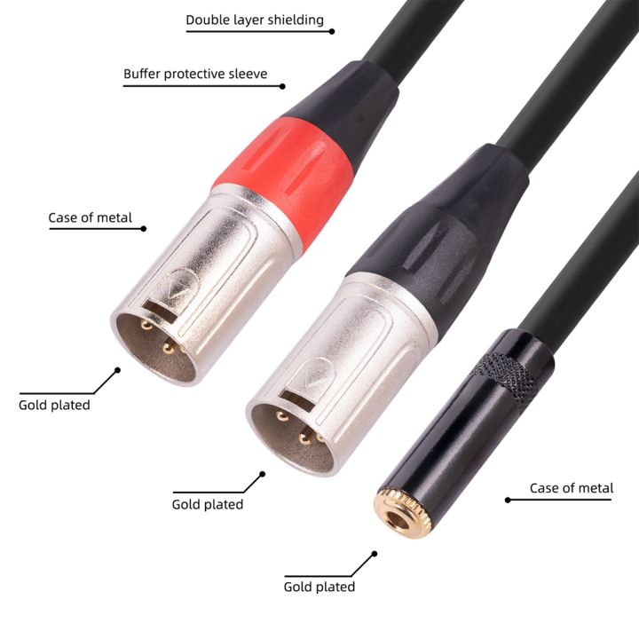 3.5mm%20Stereo%20Female%20Jack%20to%20Dual-XLR%203%20Pin%20Male%20Plug%20Y%20Splitter%20OFC%20Aux%20Audio%20Cable%20Three-Core%20Audio%20Adapter%20Cable%20-%20Image%205