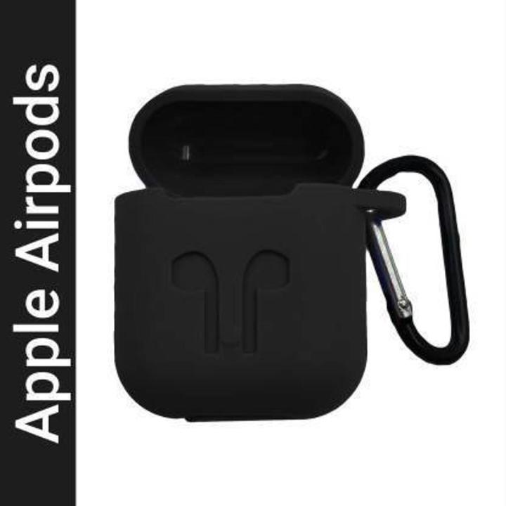 (Only Case) Apple Airpod Silicone Soft TPU Protective Headphone Covers for (airpods 1/2 // i112/ realme air)