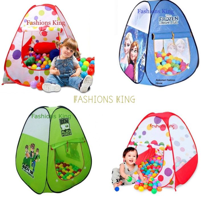 Exclusive%20Foldable%20Baby%20/%20Children%20House%20Play%20Toy%20Tent%20With%2050%20Piece%20Balls%20-%20Image%206