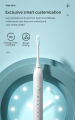 6 Modes Sonic Electric Toothbrushes for Adults Kids Smart Timer Rechargeable Whitening Toothbrush IPX7 Waterproof 4 Brush Head. 
